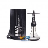 Кальян Alpha Hookah Beat Black Glass (Бит Тонированная Колба)